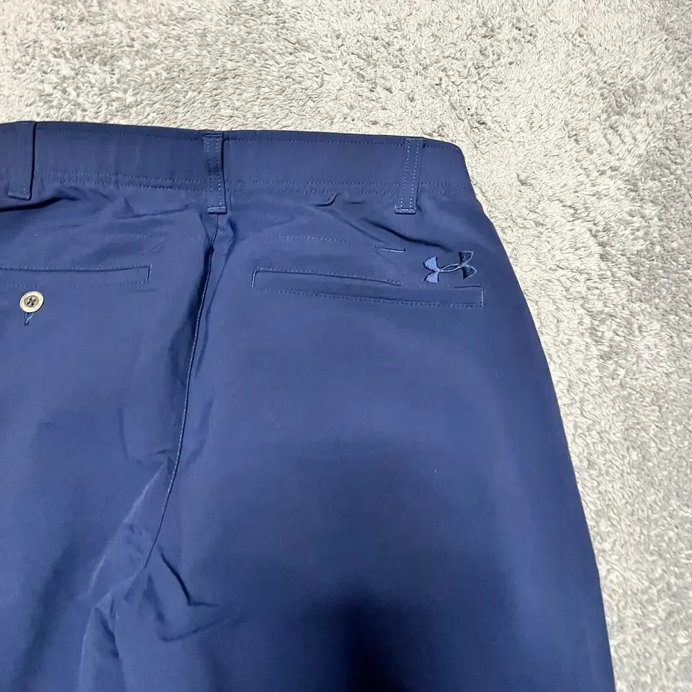 Under Armour Pants Mens 30 x30 Match Play Golf Performance Blue - Picture 3 of 11